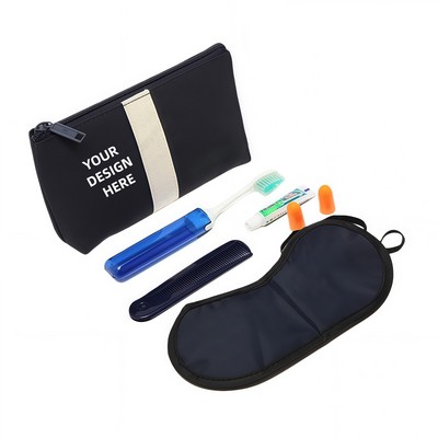 Six-Piece Travel Toiletry Storage Bag Set