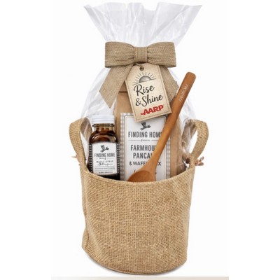 Pancake and Coffee Basket