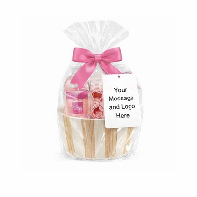 Valentine Bath and Spa Basket